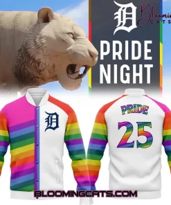 Detroit Tigers Pride Night 2025 Limited Edition Baseball Jacket
