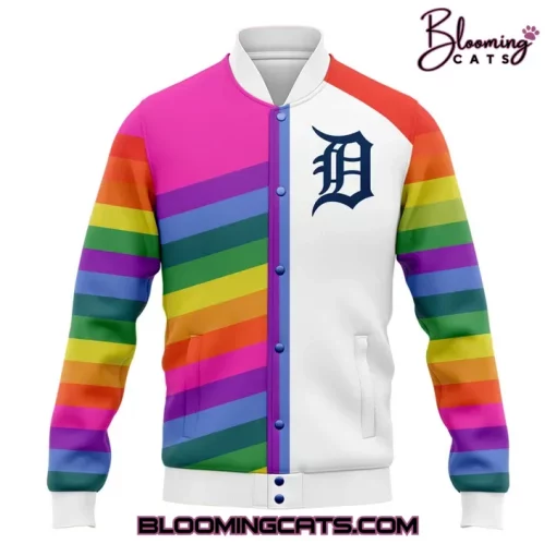 Detroit Tigers Pride Night 2025 Limited Edition Baseball Jacket
