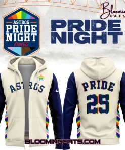 Houston Astros x Pride Month Special Edition Zip Hoodie
