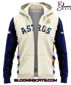 Houston Astros x Pride Month Special Edition Zip Hoodie