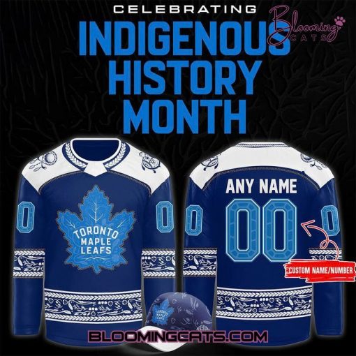 Toronto Maple Leafs x 2025 Indigenous History Month Hockey Jersey