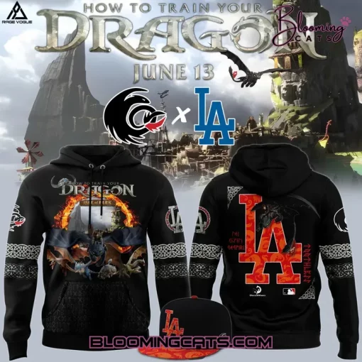 Los Angeles Dodgers x How To Train Your Dragon 2025 Special Hoodie