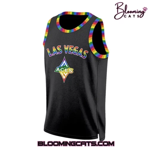 Las Vegas Aces x Pride Night 2025 Custom Basketball Jersey