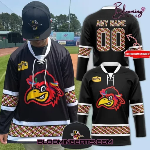Shorebirds Maryland Happy Pride Month Personalized Hockey Jersey