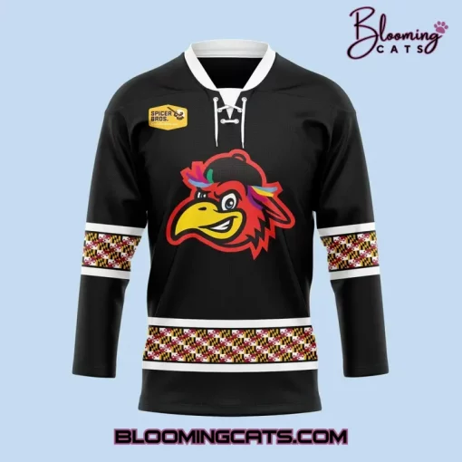 Shorebirds Maryland Happy Pride Month Personalized Hockey Jersey