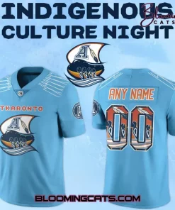 Toronto Argonauts 2025 National Indigenous Culture Night Football Jersey
