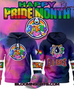 Edmonton Oilers x Happy Pride Month 2025 Special Hoodie
