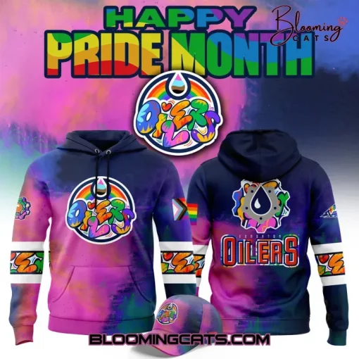 Edmonton Oilers x Happy Pride Month 2025 Special Hoodie