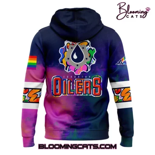 Edmonton Oilers x Happy Pride Month 2025 Special Hoodie