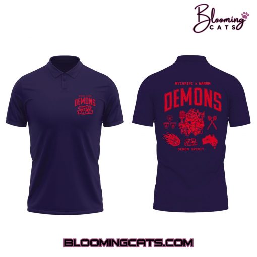 Melbourne Demons Nyirripi x Narrm Demon Spirit Special Polo Shirt