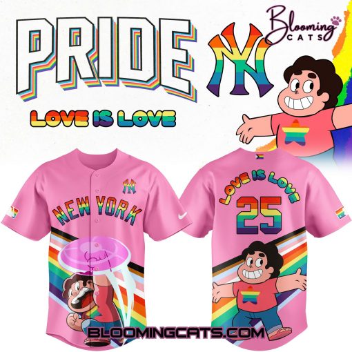 New York Yankees Pride x Steven Universe 2025 Jersey