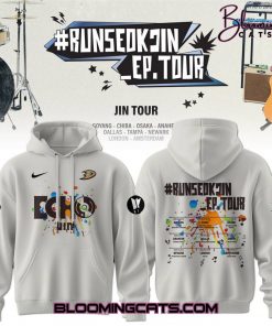 Anaheim Ducks x JIN RunSeokjin Ep. Tour 2025 Special Hoodie