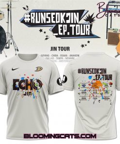 Anaheim Ducks x JIN RunSeokjin Ep. Tour 2025 Special Tee