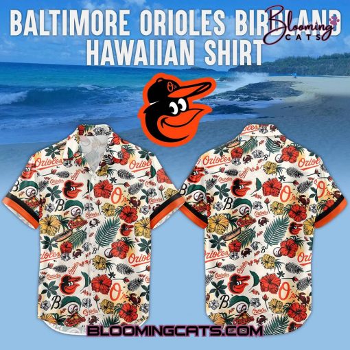 Baltimore Orioles Birdland Special Hawaiian Shirt