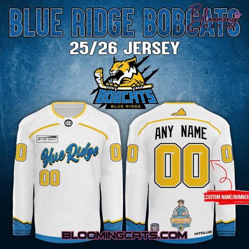 Blue Ridge Bobcats Pro Hockey Jerseys Season 25/26 White
