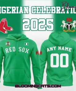 Boston Red Sox x Nigerian Heritage Celebration 2025 Hoodie
