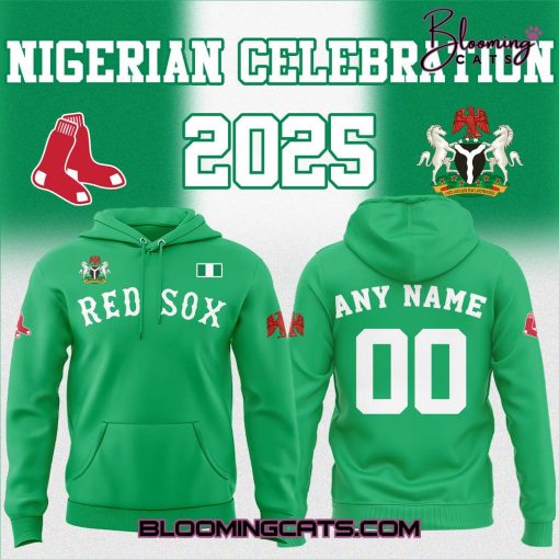 Boston Red Sox x Nigerian Heritage Celebration 2025 Hoodie