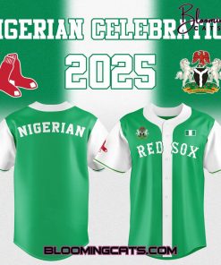 Boston Red Sox x Nigerian Heritage Celebration 2025 Jersey