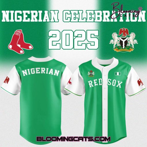 Boston Red Sox x Nigerian Heritage Celebration 2025 Jersey