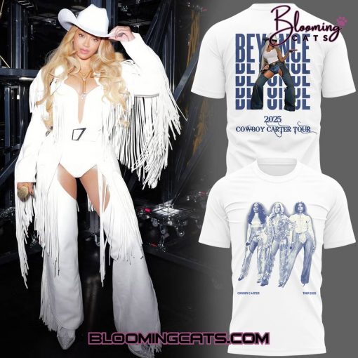 COWBOY CARTER Tour 2025 LEGACY White T-Shirt
