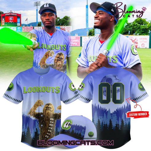 Chattanooga Lookouts x Star Wars 2025 Custom Baseball Jersey