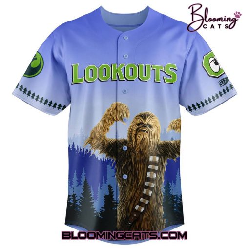 Chattanooga Lookouts x Star Wars 2025 Custom Baseball Jersey