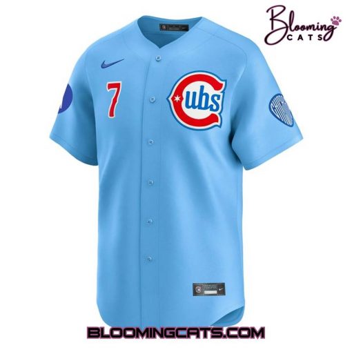 Chicago Cubs Baby Blue 2nd Alternate Limited Edition Baseball Jersey
