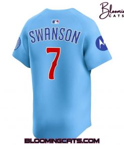 Chicago Cubs Baby Blue 2nd Alternate Limited Edition Baseball Jersey
