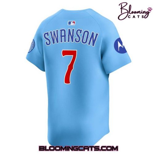Chicago Cubs Baby Blue 2nd Alternate Limited Edition Baseball Jersey