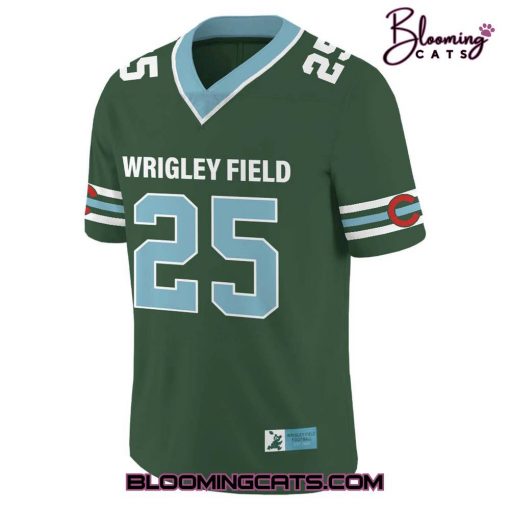 Chicago Cubs Wrigley Field Special Football Jersey