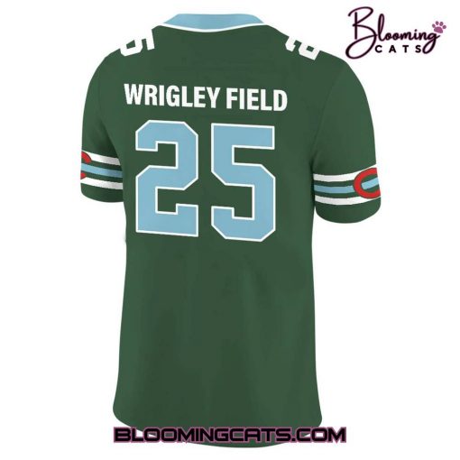 Chicago Cubs Wrigley Field Special Football Jersey