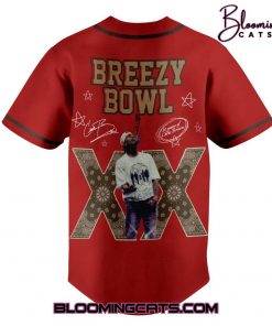 Chris Brown Stadium World Tour 2025 Baseball Jersey