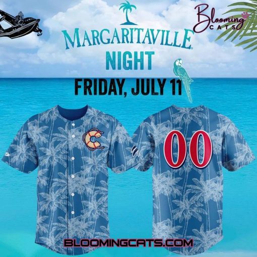 Clearwater Threshers x Margaritaville Night 2025 Jersey