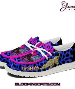 Def Leppard New 2025 Hey Dudes Shoes
