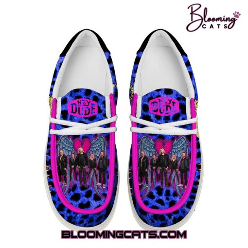 Def Leppard New 2025 Hey Dudes Shoes