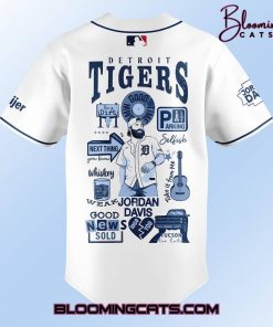 Detroit Tigers X Jordan Davis Music Special Baseball Jersey