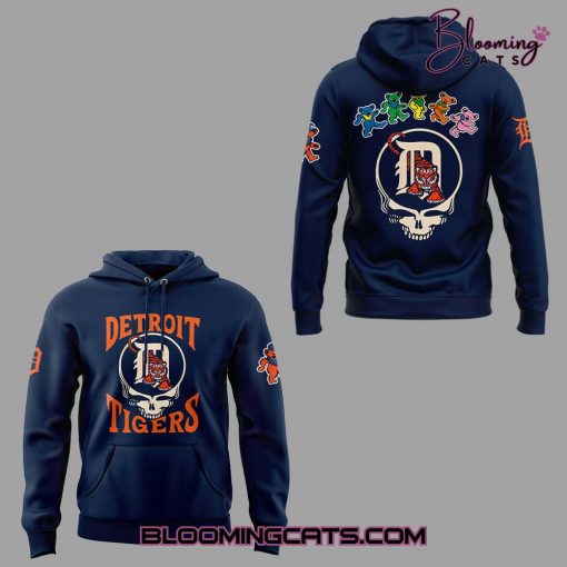 Detroit Tigers x Grateful Dead 2025 Special Edition Hoodie