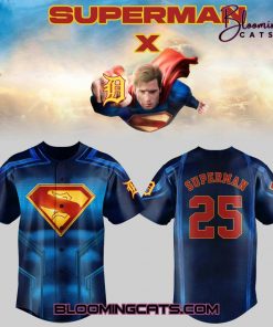 Detroit Tigers x Superman 2025 Special Edition Jersey