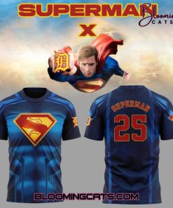 Detroit Tigers x Superman 2025 Special Edition Shirt