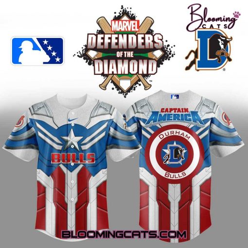 Durham Bulls x Captain America 2025 Jersey