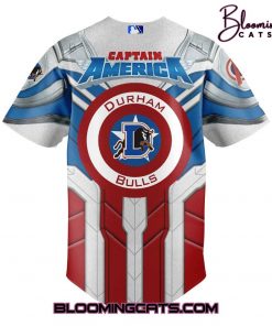 Durham Bulls x Captain America 2025 Jersey