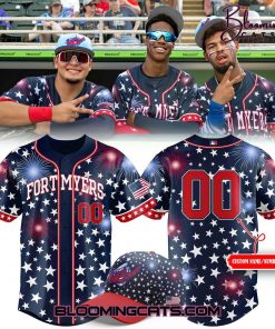 Fort Myers Mighty Mussels Independence Day 2025 Jersey