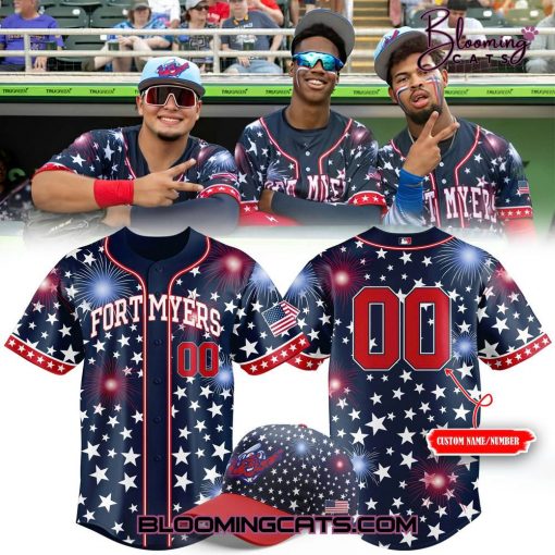 Fort Myers Mighty Mussels Independence Day 2025 Jersey