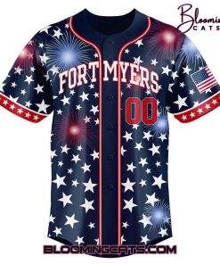 Fort Myers Mighty Mussels Independence Day 2025 Jersey