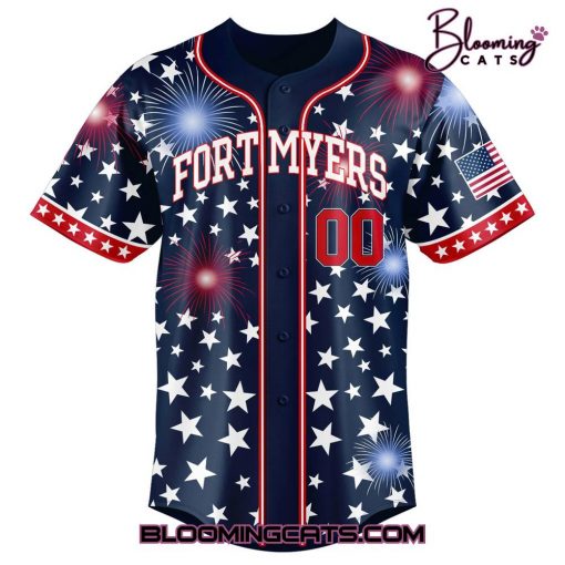 Fort Myers Mighty Mussels Independence Day 2025 Jersey