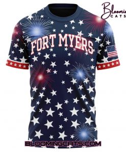 Fort Myers Mighty Mussels Independence Day 2025 Tee