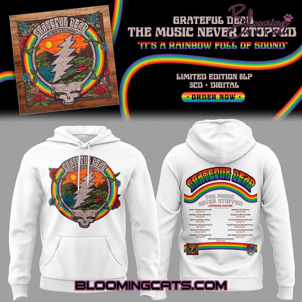 Grateful Dead The Music Never Stopped Special Hoodie