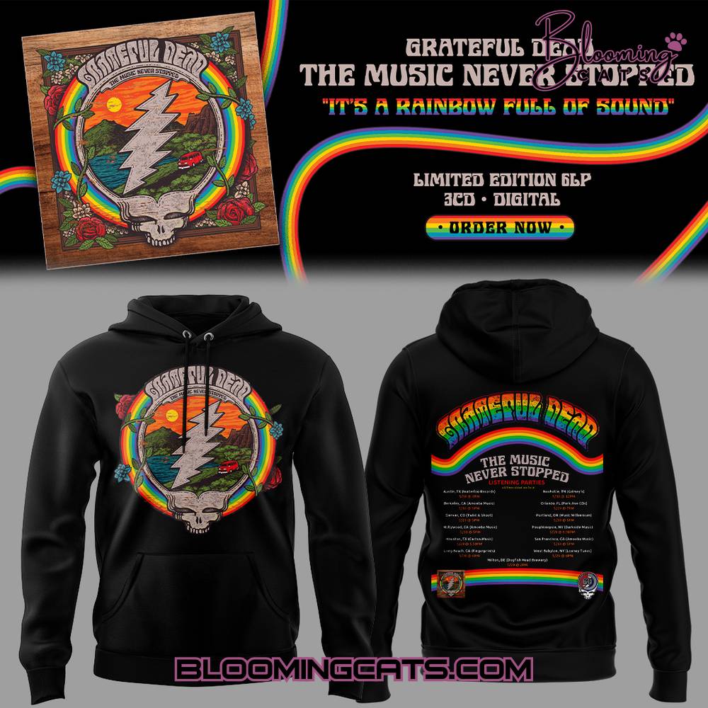 Grateful Dead The Music Never Stopped Special Hoodie