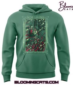 Guns N’ Roses World Tour to Aarhus 2025 Limited Edition Green Hoodie