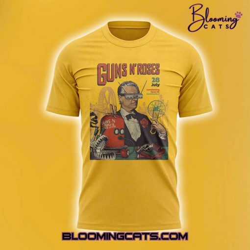 Guns N’ Roses World Tour to Luxembourg 2025 T-Shirt